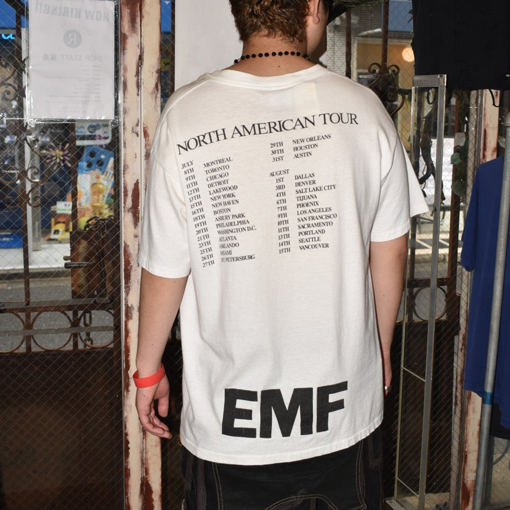 90's EMF "North American Tour" ロックTシャツ USA製 260609H