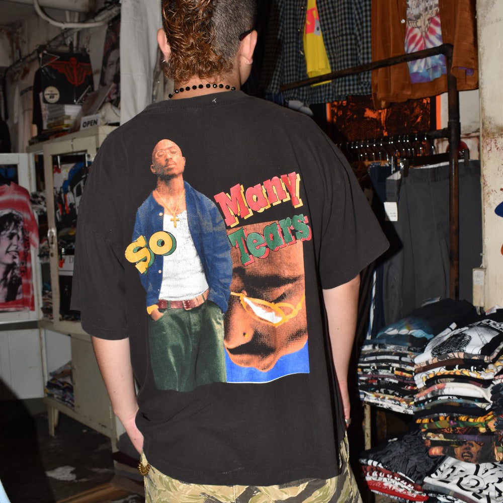 90's 2PAC "So Many Tears" ラップT 260811HSH1