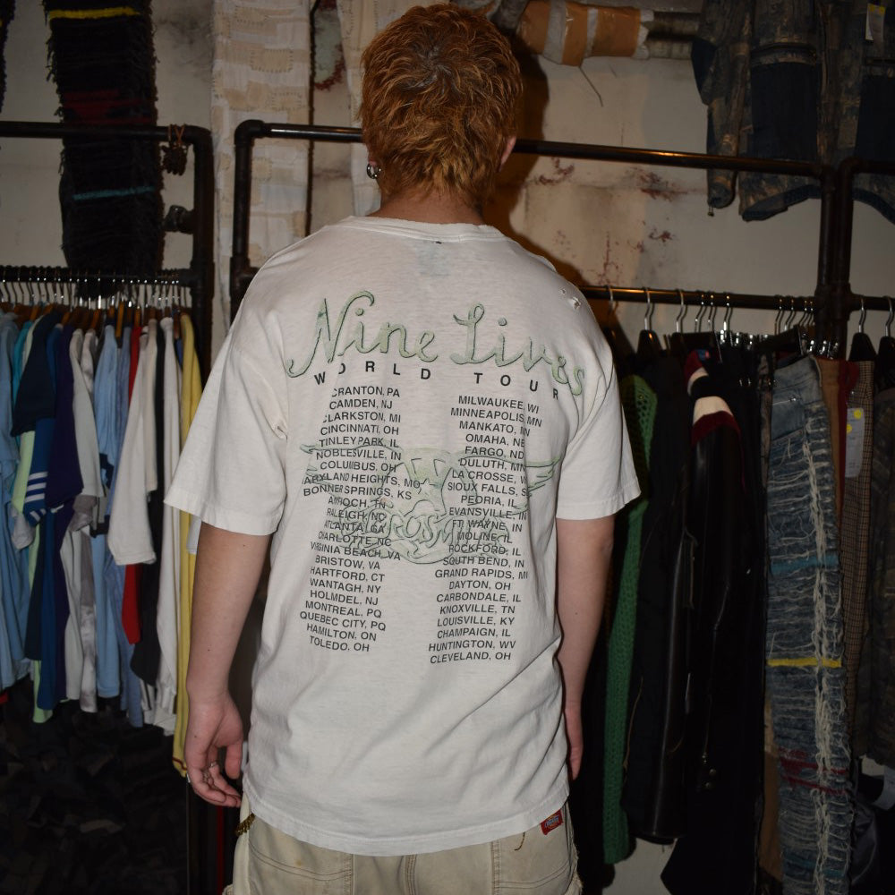 90's Aerosmith "Nine Lives" World Tour ロックTシャツ 260313H