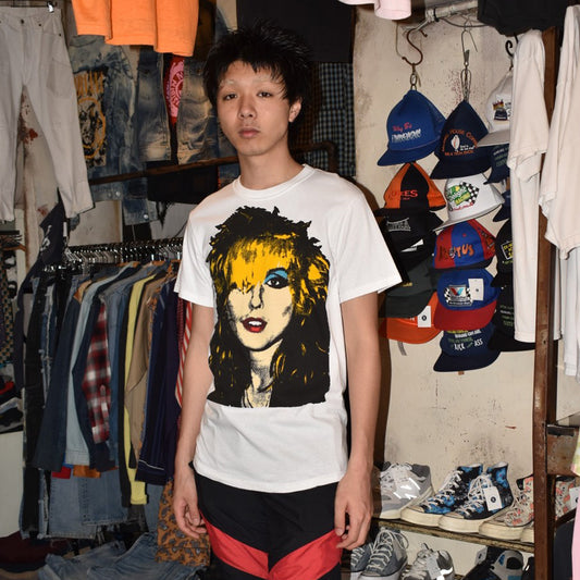 Y2K Fifth Column "Debbie Harry" ブロンディ ポップアート ロックT 260619H