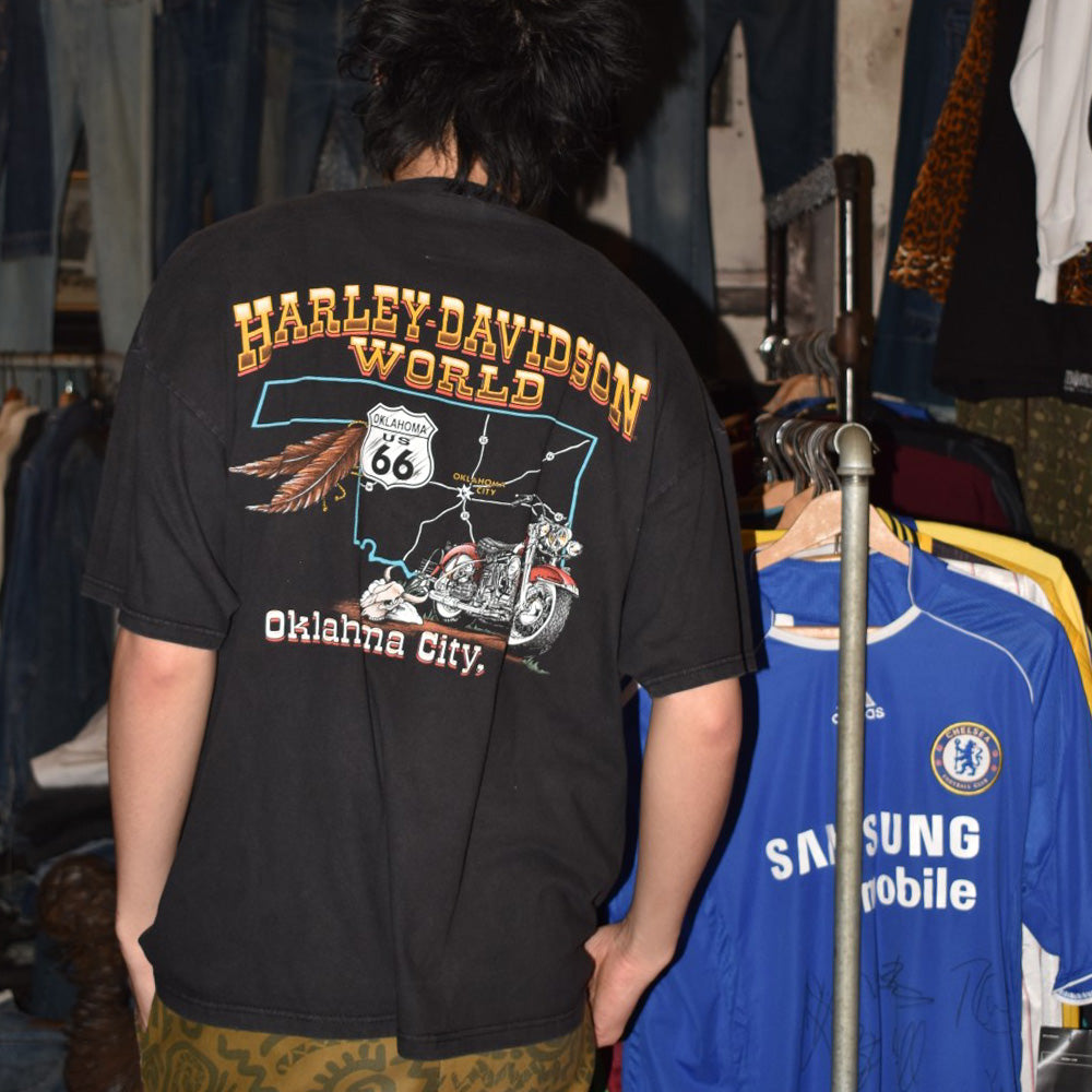 90's Harley-Davidson "FATHEAD Twin Cam 88" ハーレーTシャツ 260630H