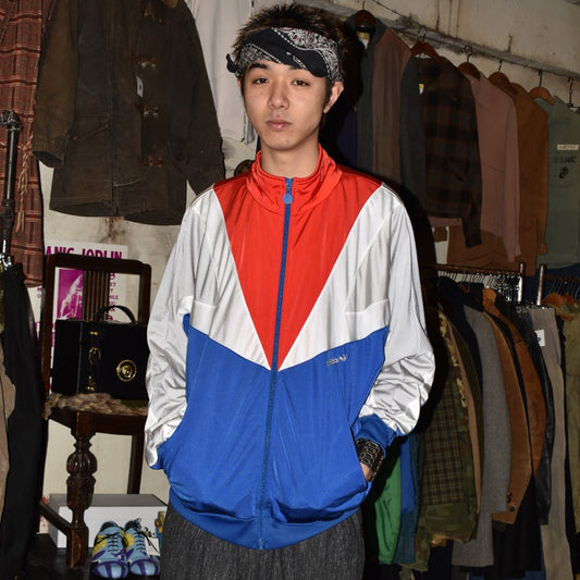80's adidas トリコロール トラックジャケット 260213H