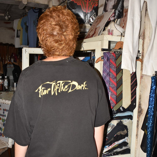 Y2K IRON MAIDEN "Fear Of The Dark" ヘヴィメタル ロックTシャツ 260707H
