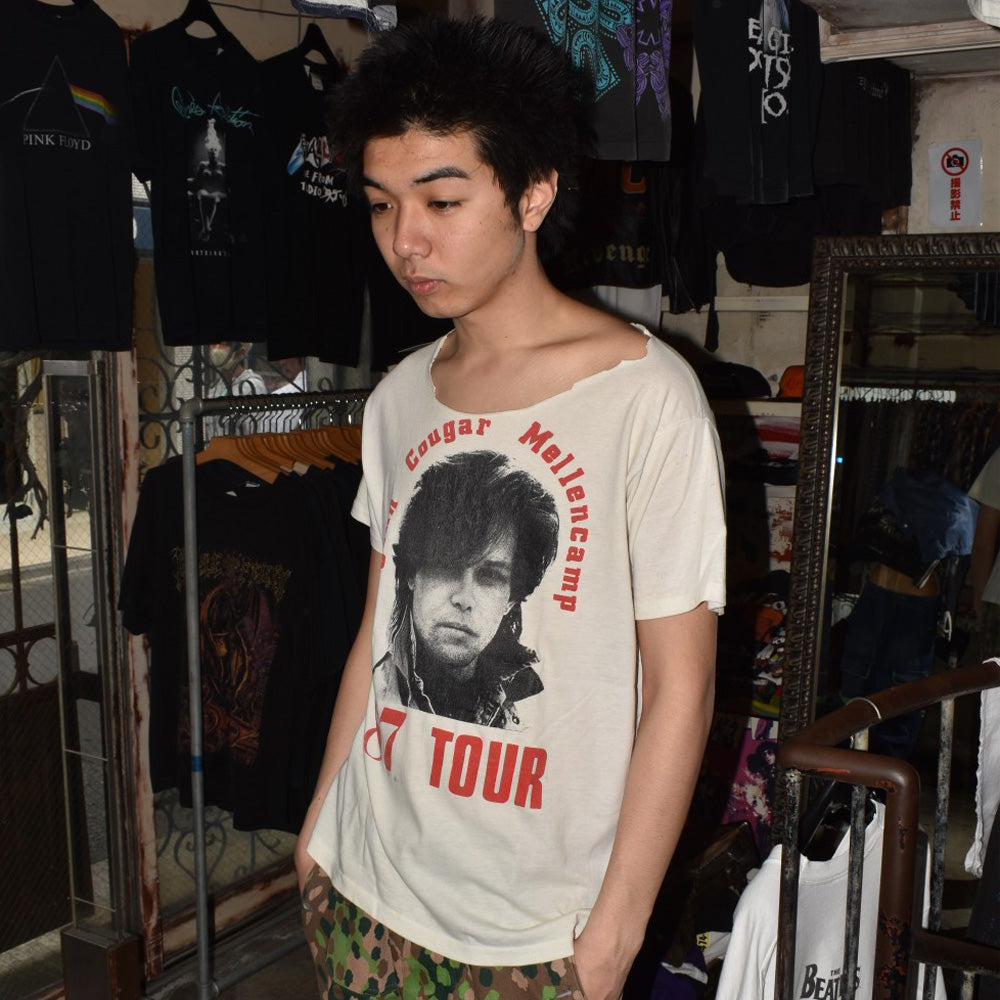 80's John Cougar Mellencamp "The Lonesome Jubilee" ロックTシャツ 260414H