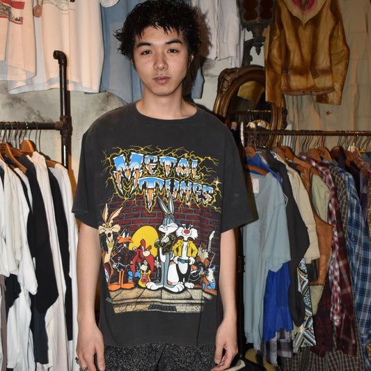 90's Looney Tunes "METAL TUNES" パロディTシャツ USA製 260515H