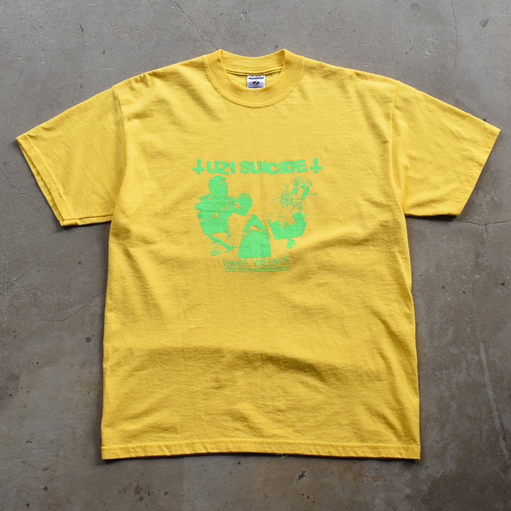 Y2K デッドストック！ Uzi Suicide "Power Violence" Tシャツ 250926