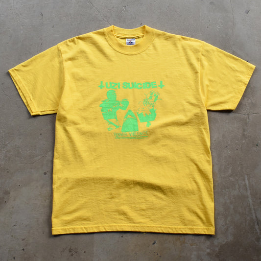 Y2K デッドストック! Uzi Suicide "Power Violence" Tシャツ 250926