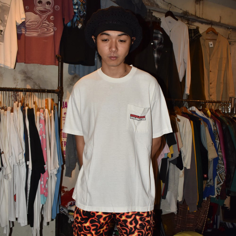 90's Marlboro Unlimited トレイン ポケットTシャツ USA製 260904H