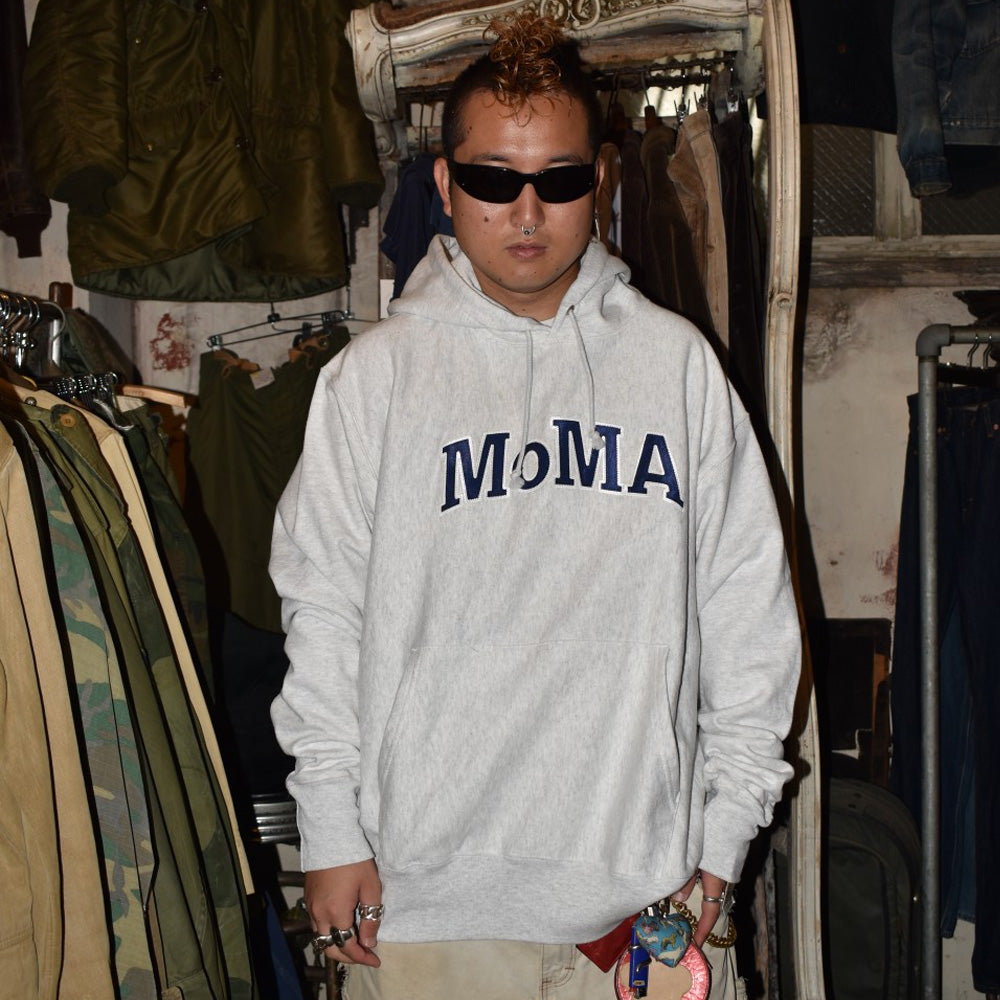 N.O.S. Champion × MoMA REVERSE WEAVE リバースパーカー 260825H