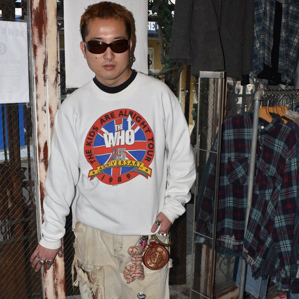 80's The Who "25th Anniversary Tour" スウェット 260220H