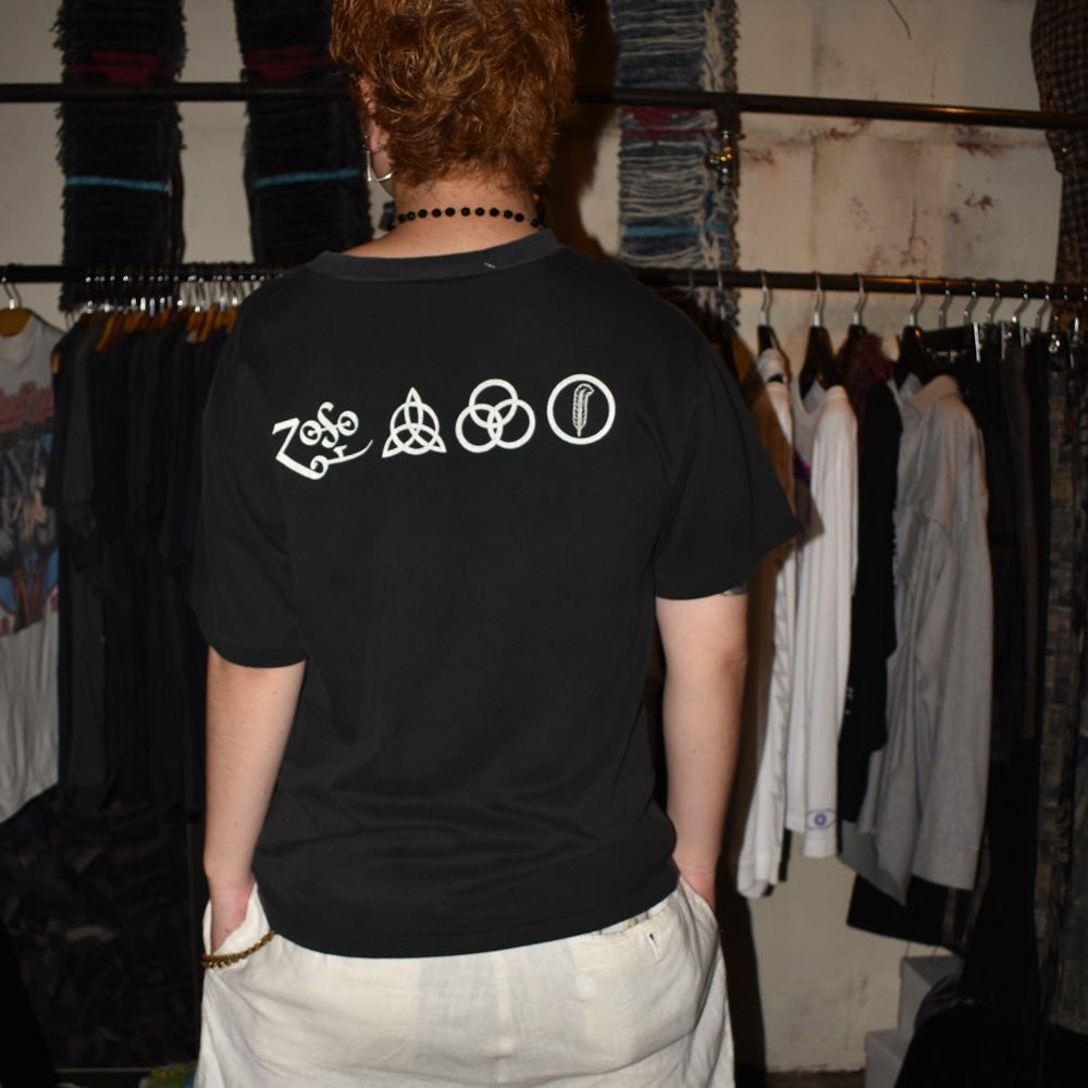 80's Led Zeppelin "Led Zeppelin IV" ハードロックTシャツ 260707H