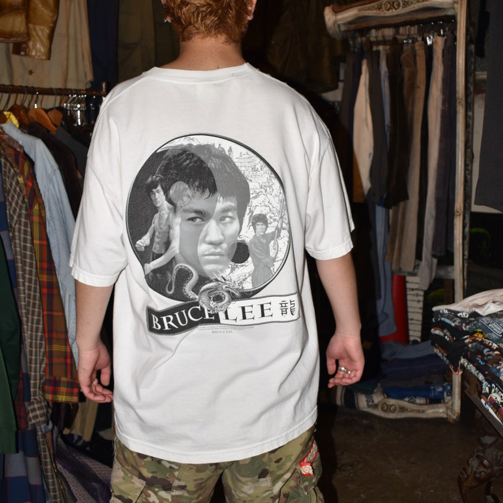 Y2K BRUCE LEE "陰陽" ムービーTシャツ 260630H