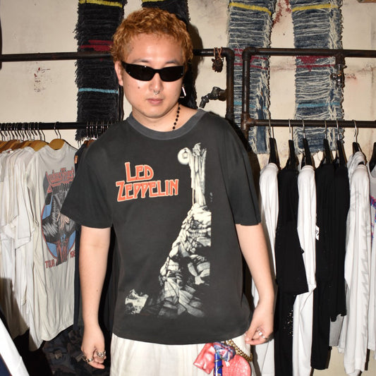 80's Led Zeppelin "Led Zeppelin IV" ハードロックTシャツ 260707H
