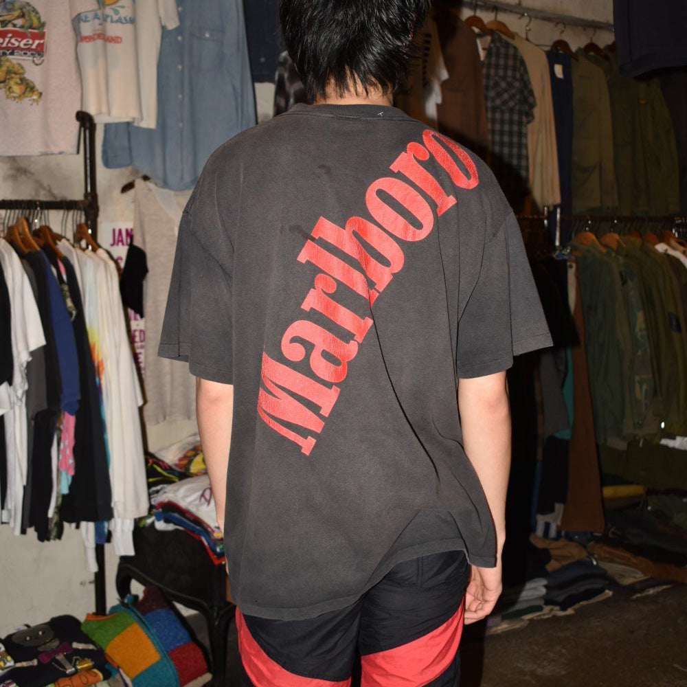 90's Marlboro ビッグロゴ ポケットTシャツ USA製 260623H