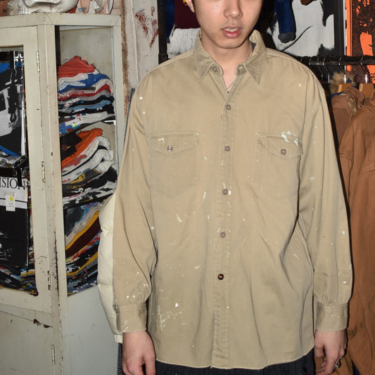 50's GAG コットンツイル ワークシャツ 260203H