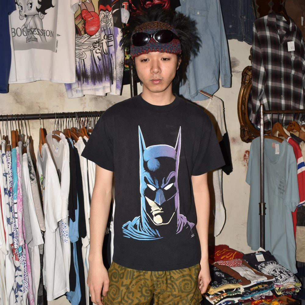 80's Batman ポートレイト Tシャツ 260612H
