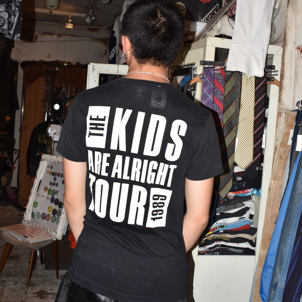 80's The Who "THE KIDS ARE ALRIGHT TOUR" ロックTシャツ 260814H