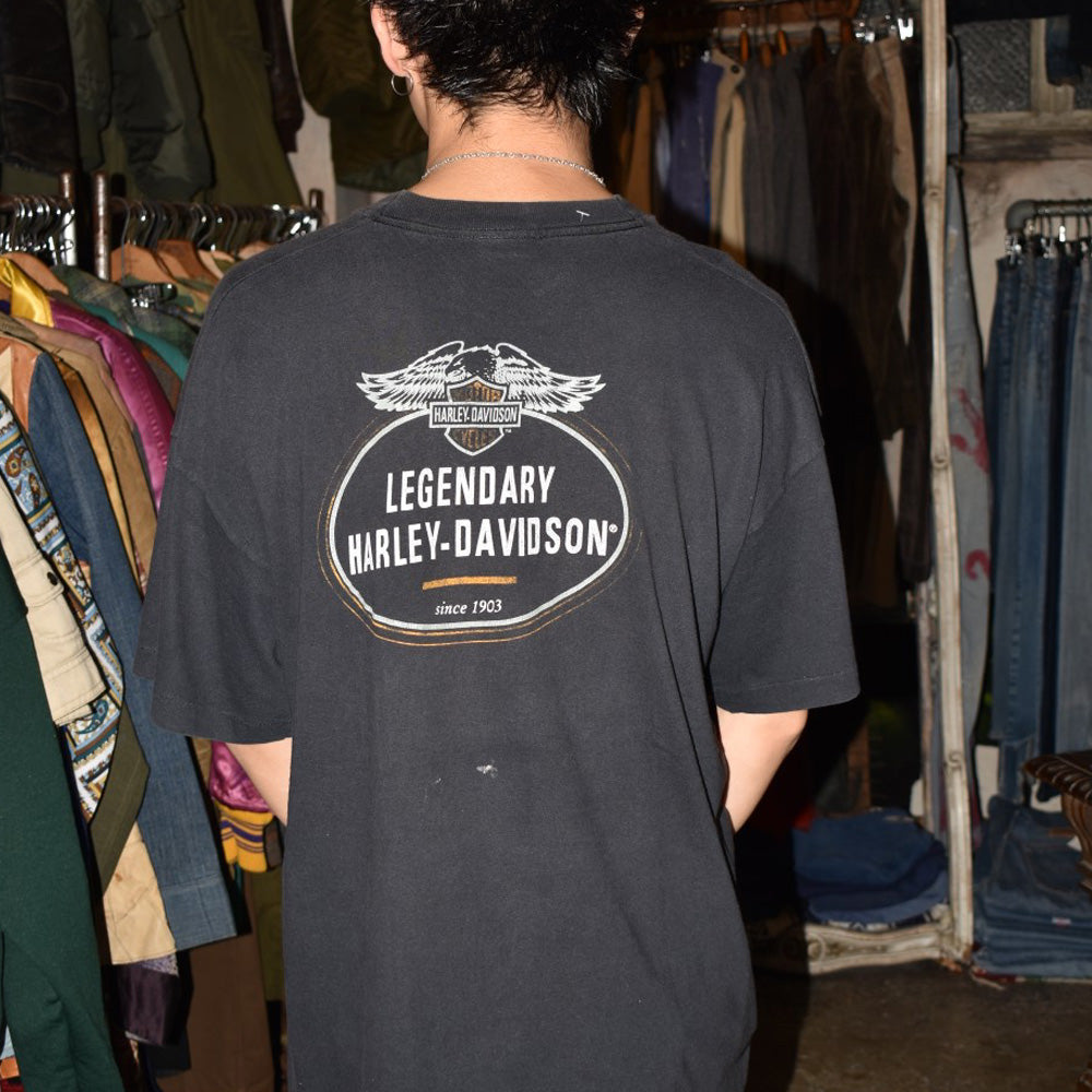 90's Harley-Davidson "LEGENDARY" ハーレーTシャツ 260922H