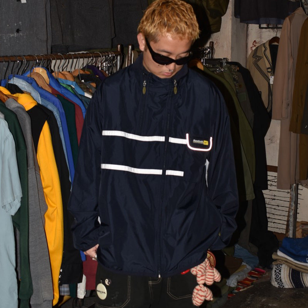 90’s Reebok “ATHLETIC DEPARTMENT” ナイロン トラックジャケット 251104H