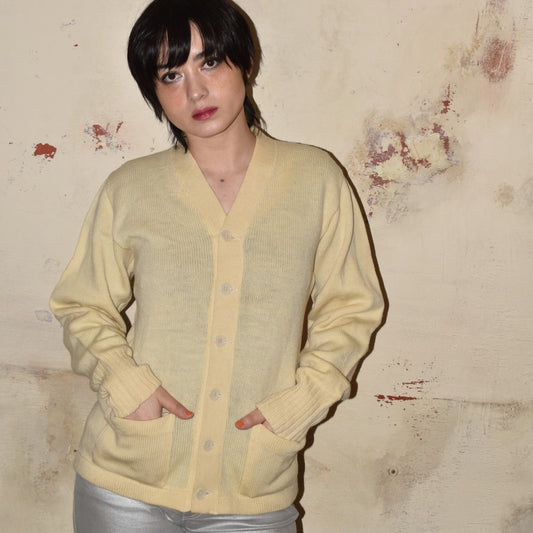 50’s IMPERIAL レタード ウールカーディガン 251212H