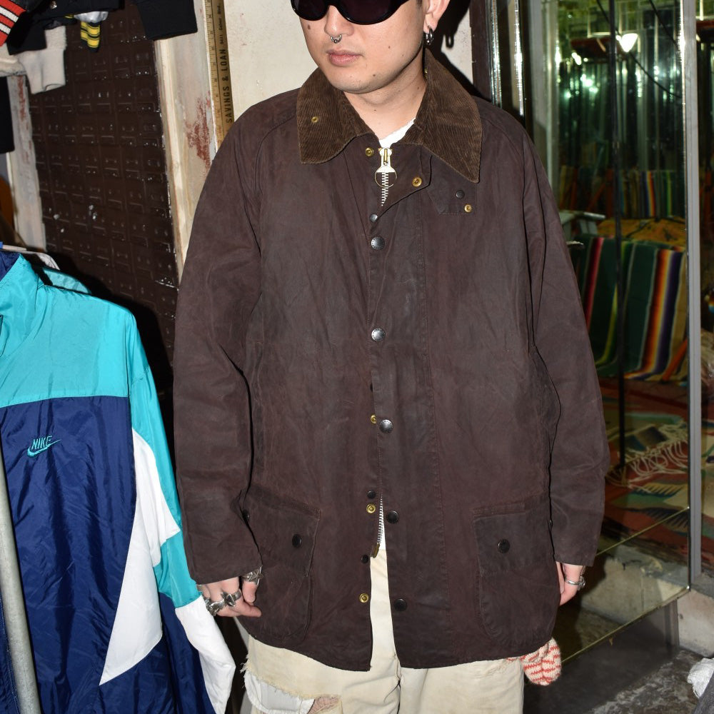 90's Barbour “BEAUFORT” 旧3ワラント オイルドジャケット 251121H