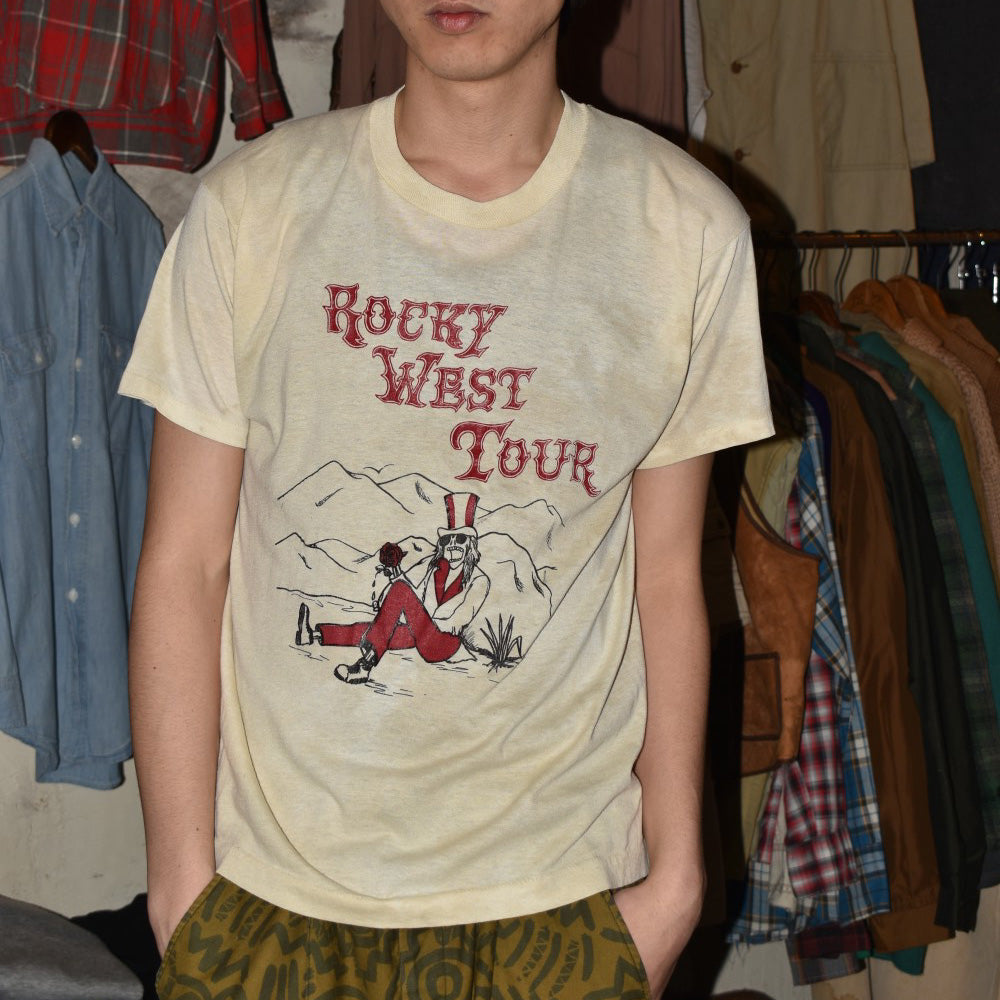 80's Grateful Dead "ROCKY WEST TOUR" ロックTシャツ 260421H