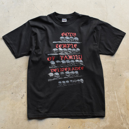 Y2K デッドストック! “GOD'S TEMPLE OF FAMILY DELIVERANCE” Tシャツ 250923