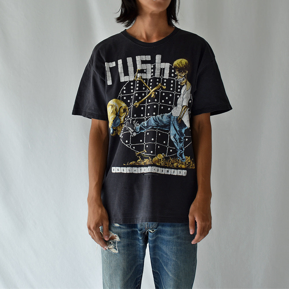 Y2K Rush × Pushead “ROLL THE BORNS” バンドTシャツ 230918H