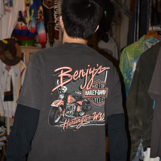 90's HARLEY-DAVIDSON "If I Have to Explain" ハーレーT USA製 260630H
