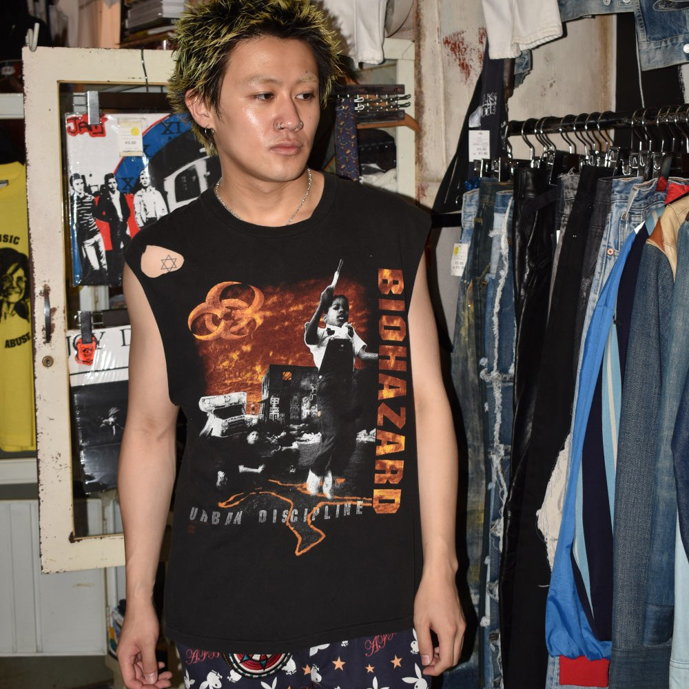 Biohazard band バイオハザード tシャツ ヴィンテージ 90年代の