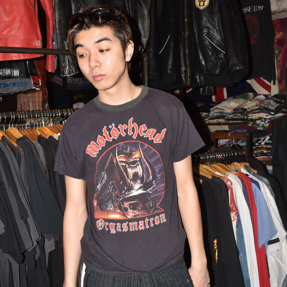 80's Motörhead "Orgasmatron" ツアー ロックTシャツ 260203H