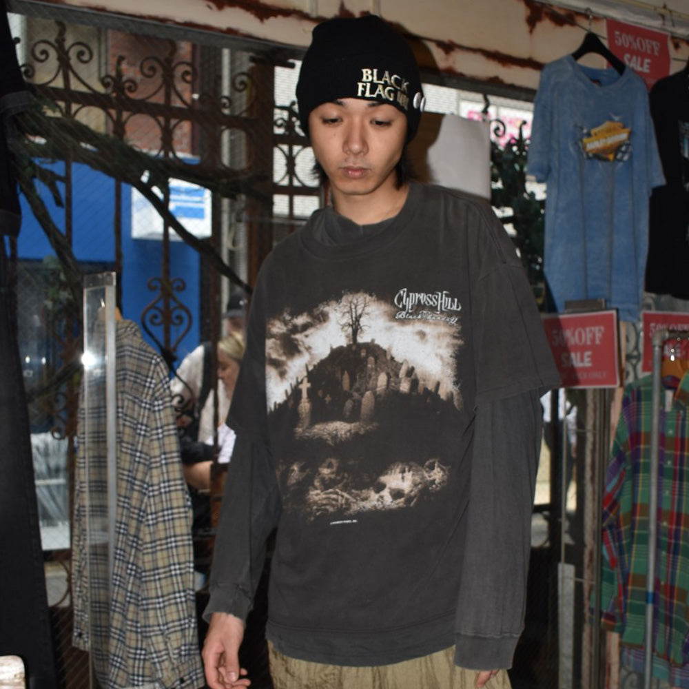90's Cypress Hill "Black Sunday" ヒップホップ RAP Tee  260915H
