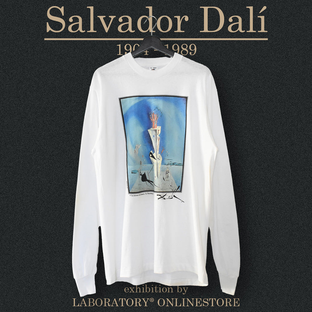 90’s デッドストック！ Salvador Dalí “Apparatus and Hand” 長袖 アート Tシャツ USA製 250607 (E)