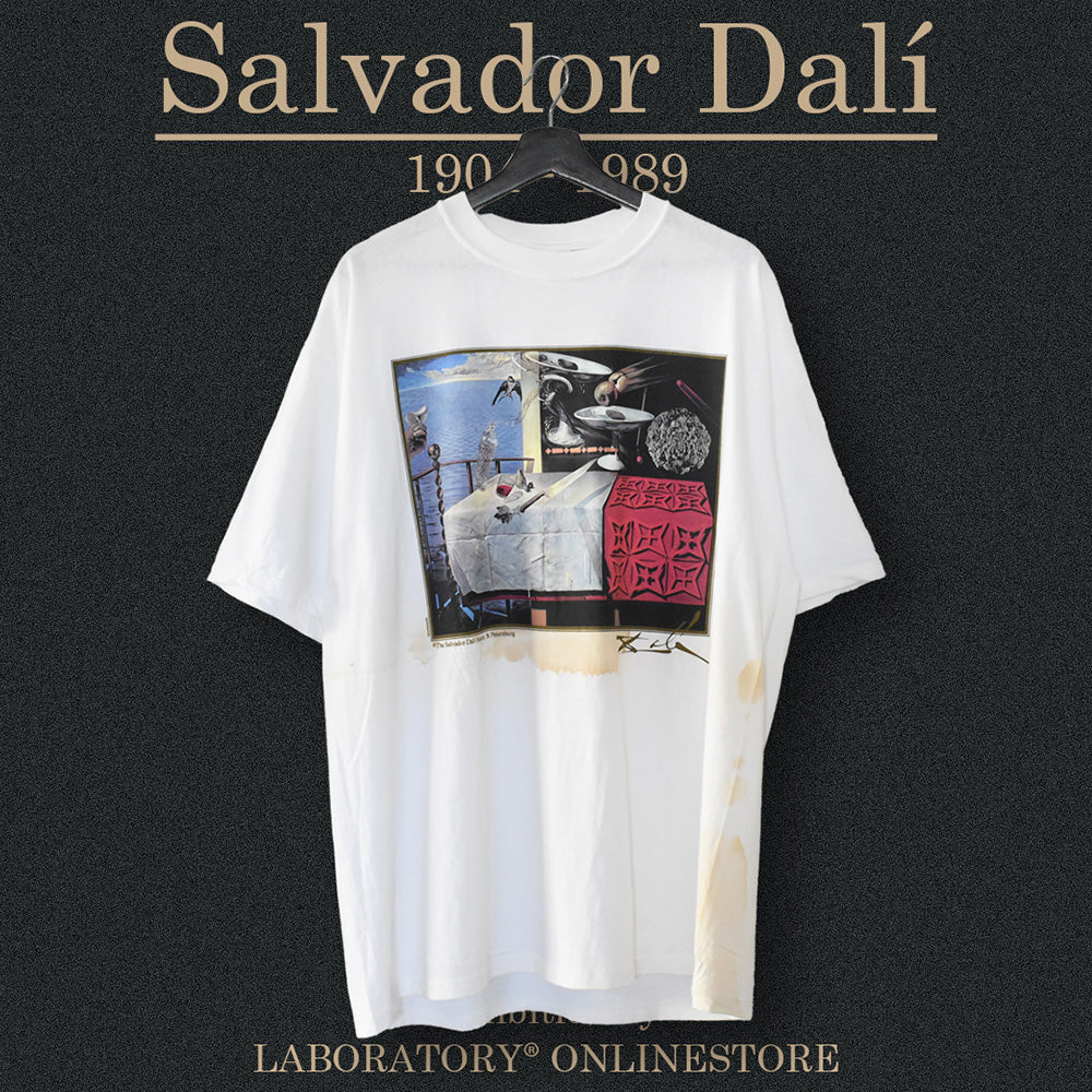 90’s デッドストック！ Salvador Dalí “Nature Morte Vivante (Living Still Life)” アート Tシャツ USA製 250607 (J)