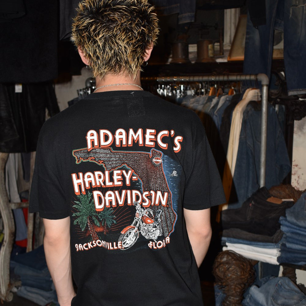 80's HARLEY-DAVIDSON "The SCREAMIN' EAGLE" ハーレーTシャツ USA製 260602H