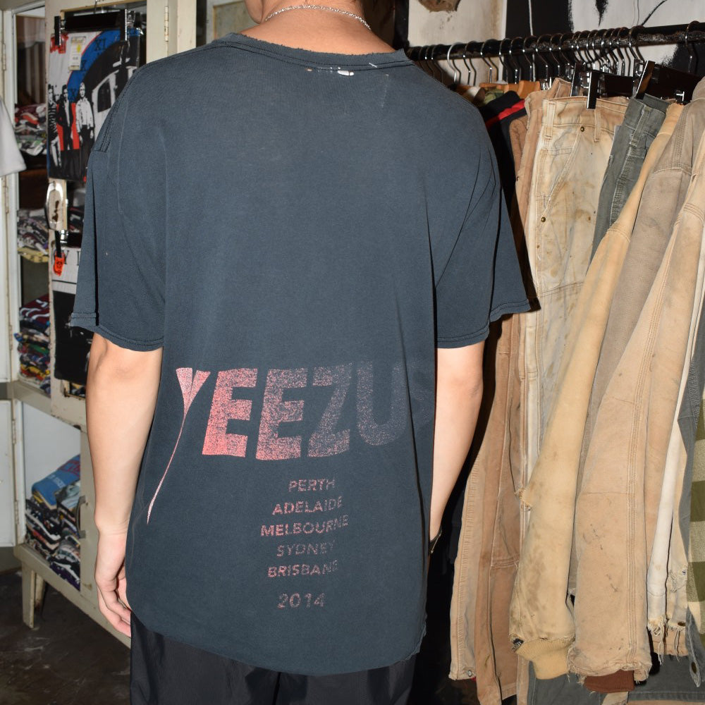 Kanye West "YEEZUS" Australian Tour ヒップホップ RAP Tee 260915H