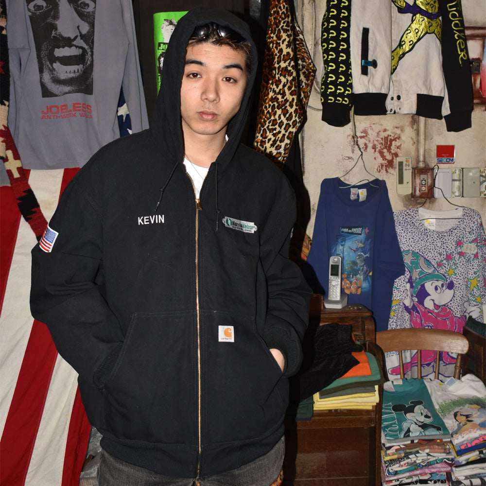 Carhartt J131 サーマルライナー アクティブジャケット 黒 USA製 260206H