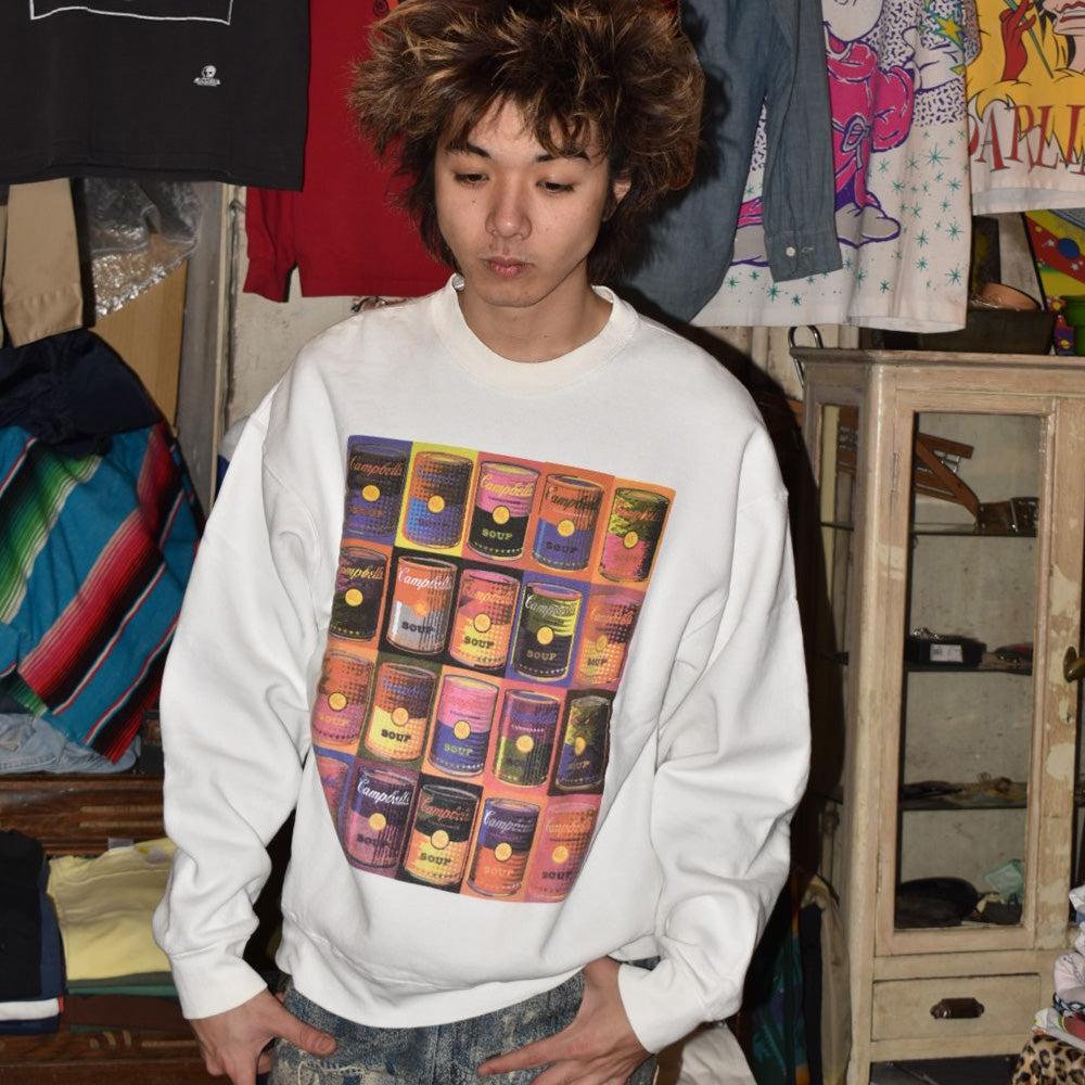 90’s Campbell’s Pop Art スウェット 251205H