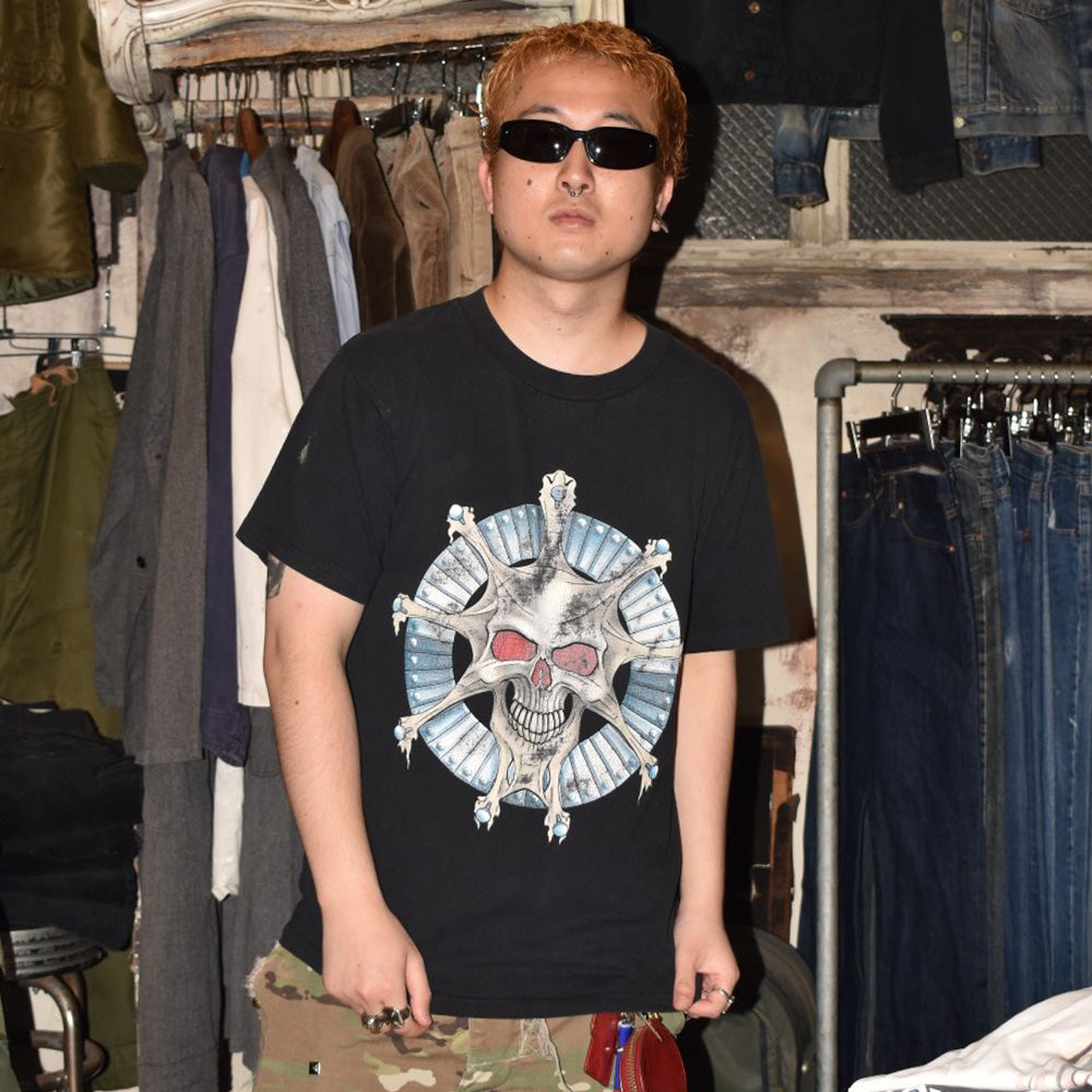 90's EASYRIDERS "LONG ISLAND, NY" スカルTシャツ USA製 260630H