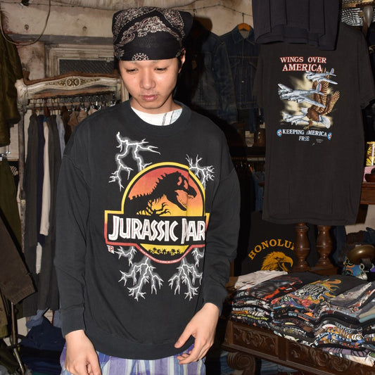 90's Jurassic Park "稲妻" ムービースウェット 260714HFK2