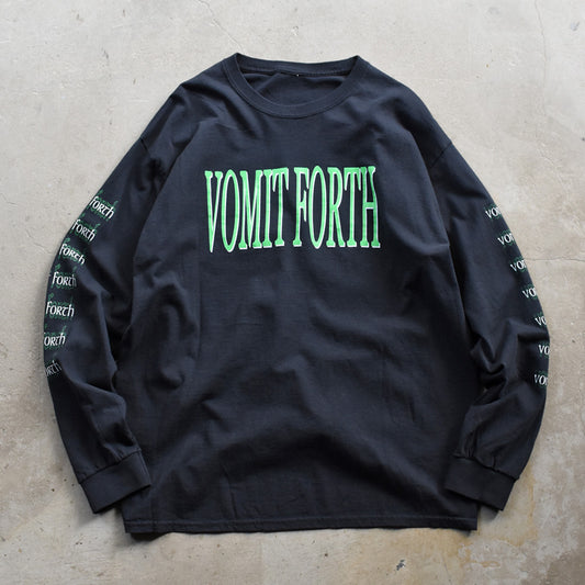 デッドストック! Vomit Forth "Immortal Disseverance" ロングスリーブ Tシャツ 250930