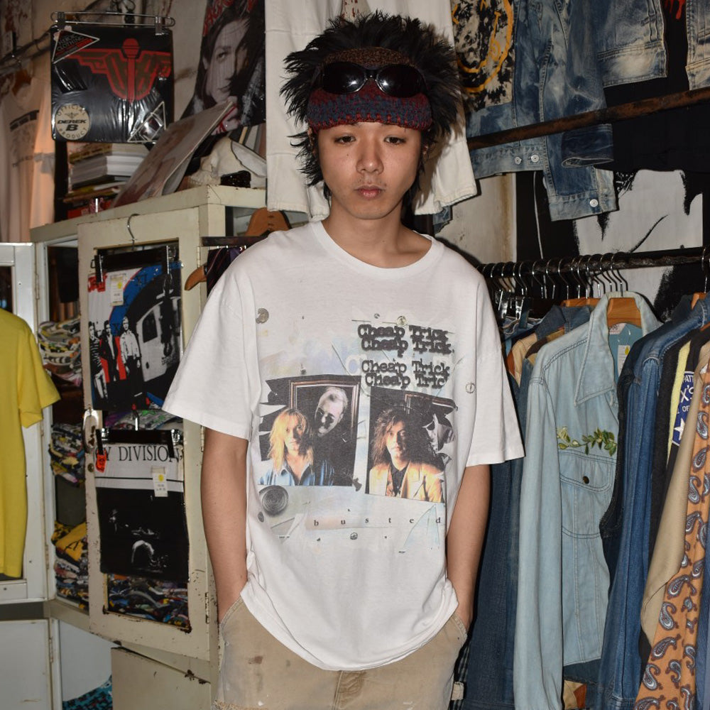 90's Cheap Trick "BUSTED" ロックTシャツ USA製 260612H