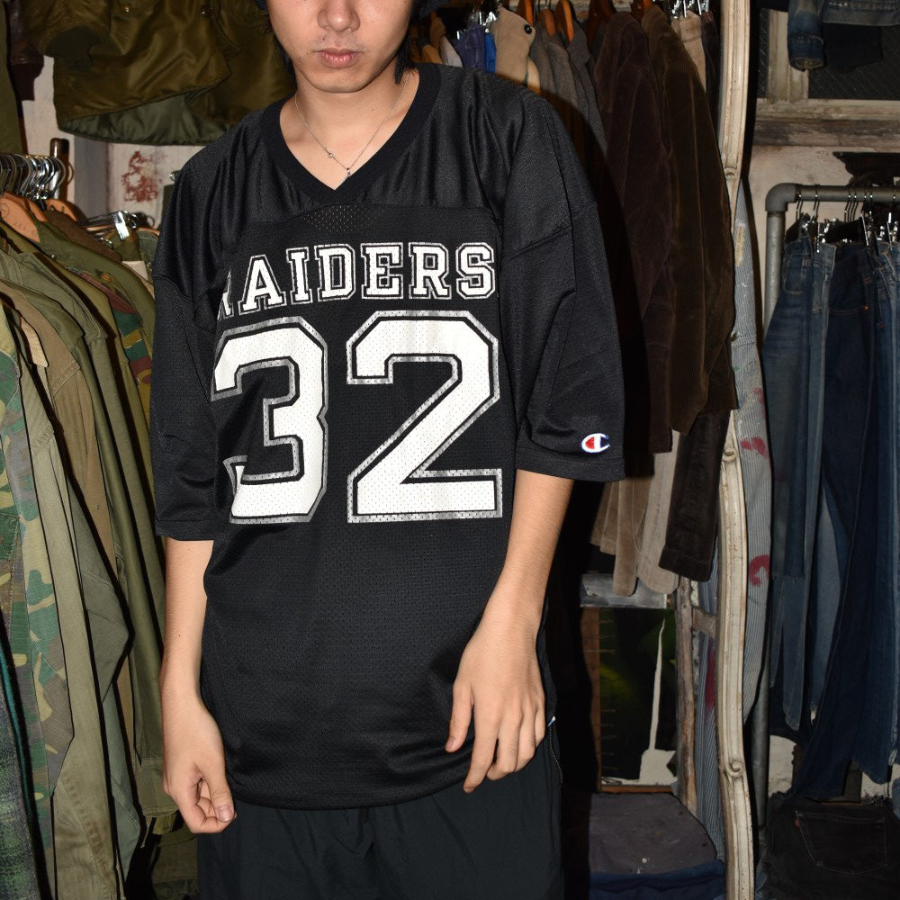 90's Champion NFL "RAIDERS #32" フットボールジャージ USA製 260918H