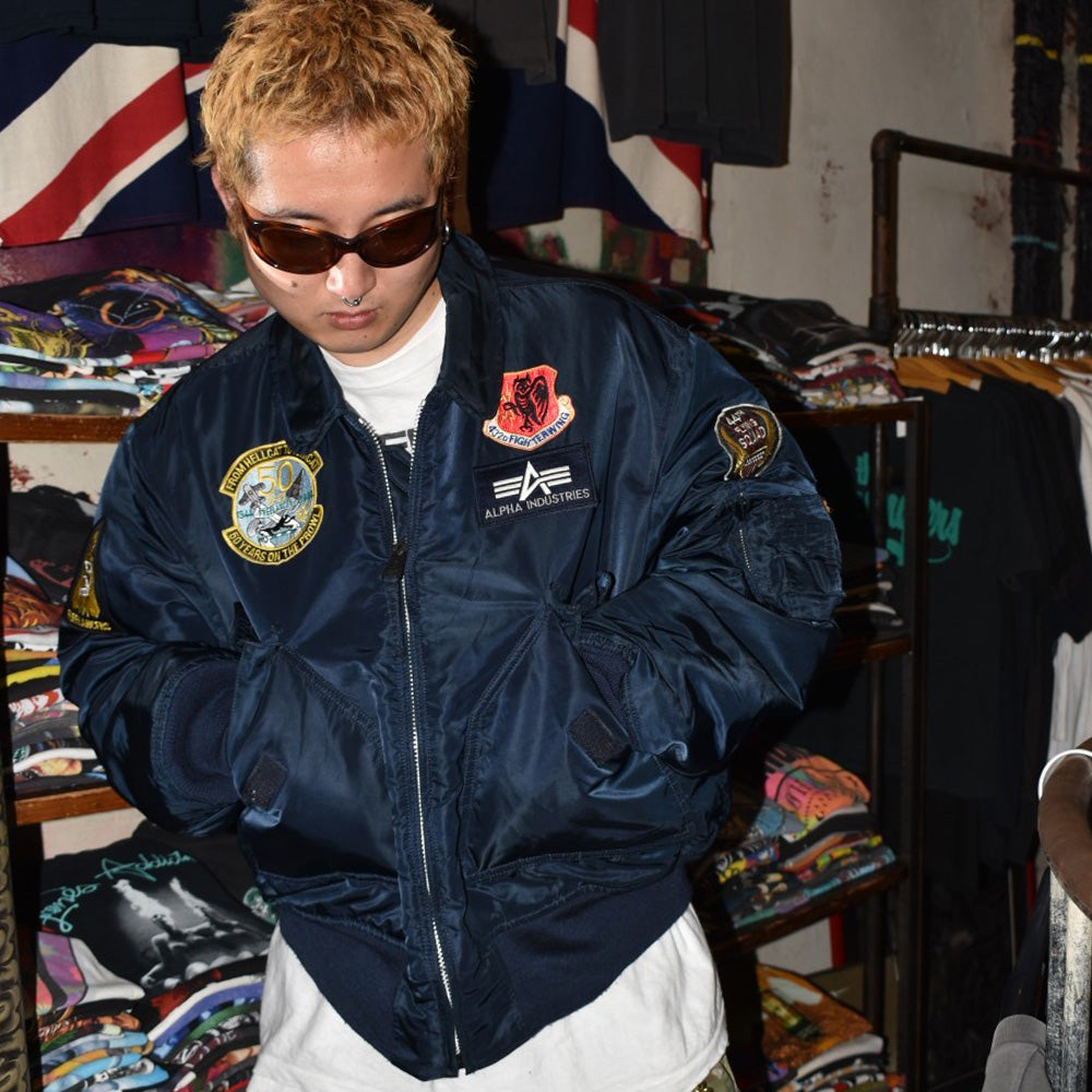 Y2K ALPHA INDUSTRIES CWU-45/P フライトジャケット 260327H