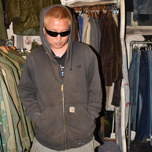 Carhartt "RAIN DEFENDER" 鬼フェード 裏ボア フルジップパーカー 260918H