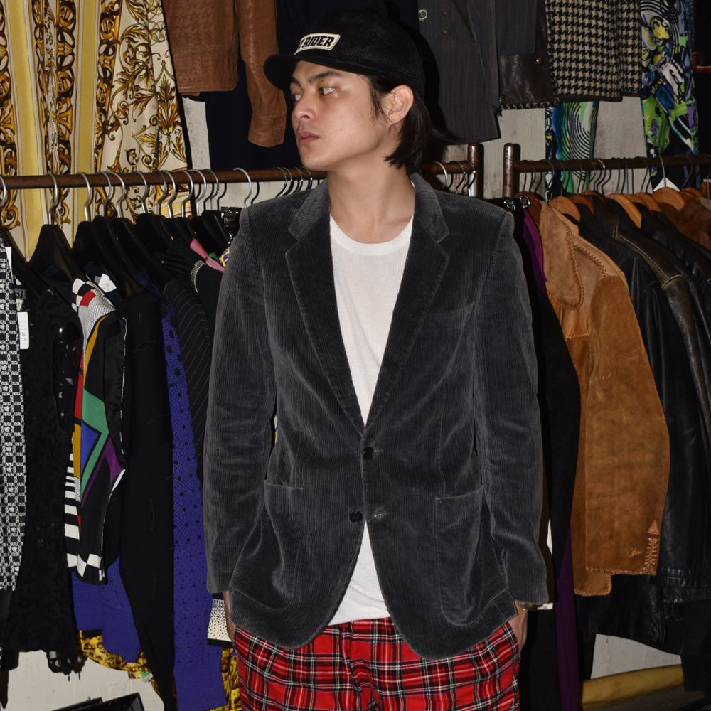 80’s Yves Saint Laurent コーデュロイ テーラードジャケット フランス製 251202H