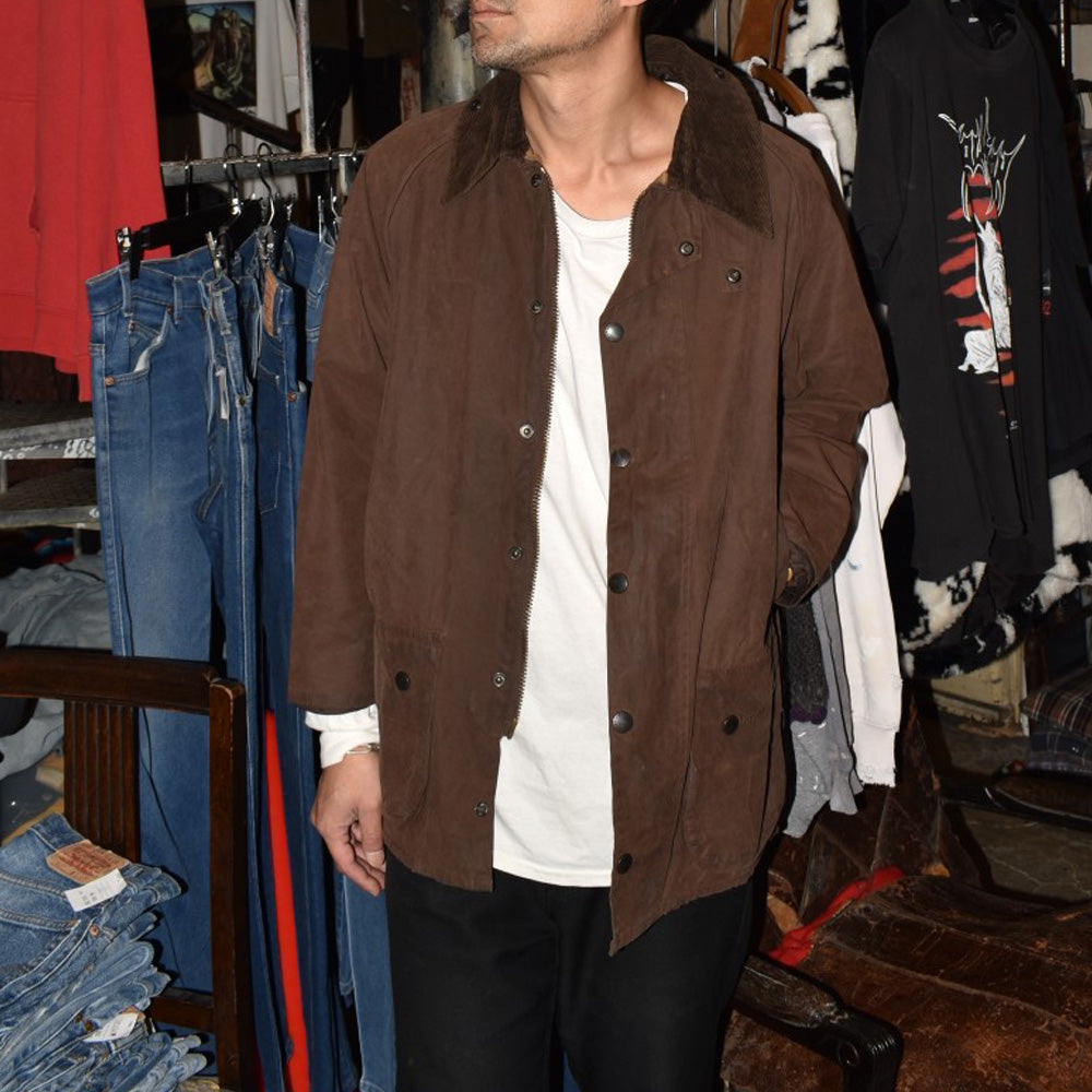 90’s Barbour “Beaufort” オイルドコットン ジャケット 251111H