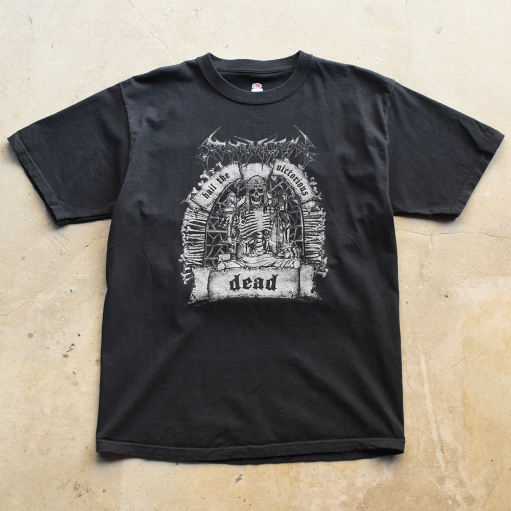 デッドストック！ Black/Death Metal "Hail the Victorious Dead" Tシャツ 250923