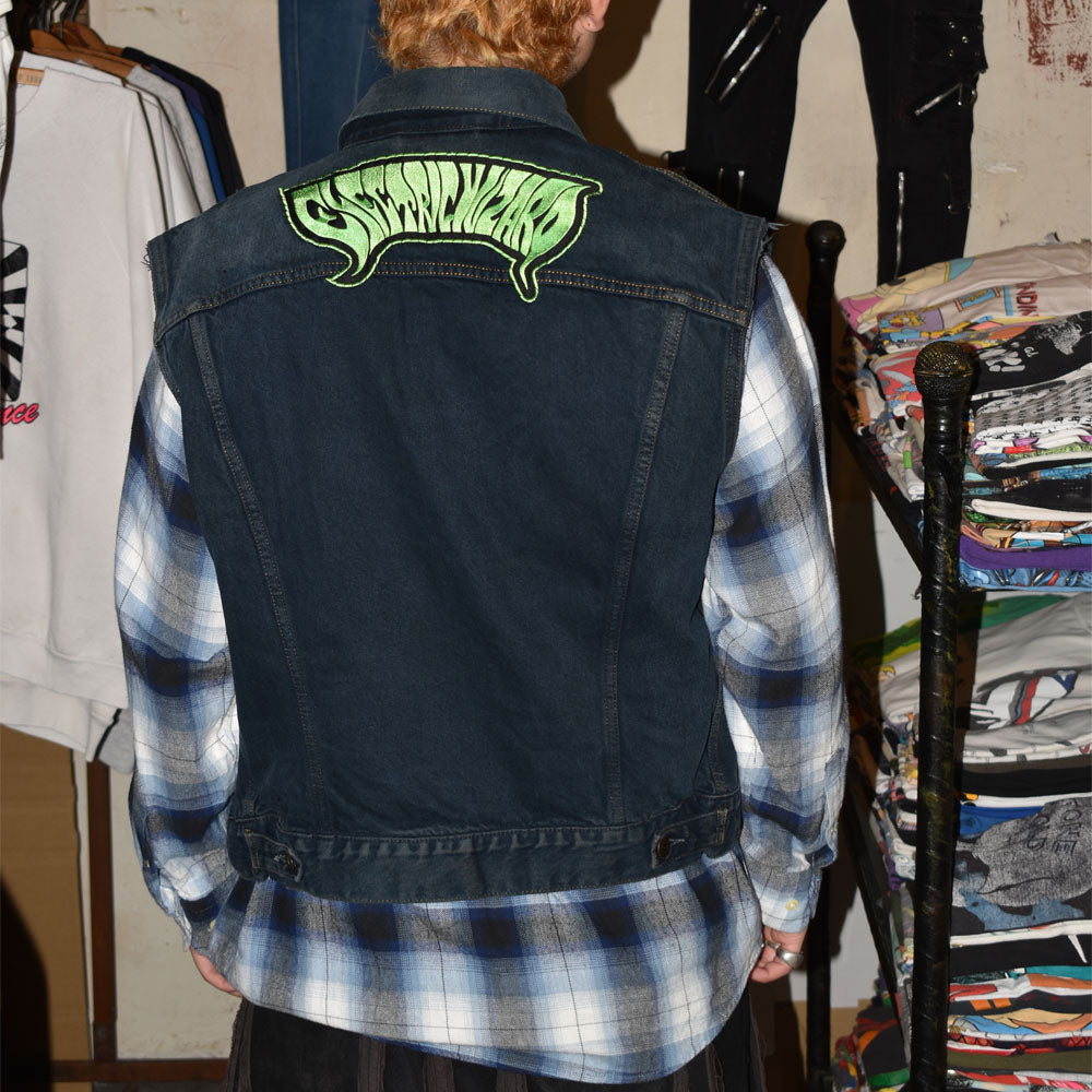 90’s Levi’s カットオフ パッチカスタム デニムベスト 251028H