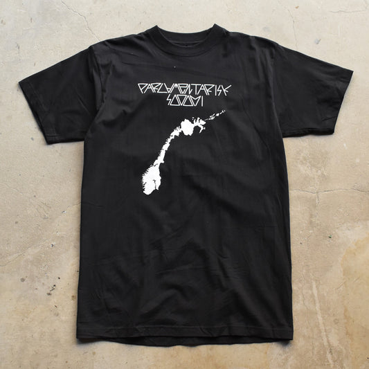 デッドストック! Parlamentarisk Sodomi "Norway Map" Tシャツ 250923